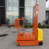 NIULI Full Electric Stock Order Picker Plataforma de Trabalho Aéreo Automotriz para Picker de Materiais