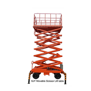 Plataforma de elevação hidráulica móvel de alta qualidade de 6-14 m para pintura