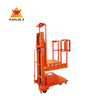 NIULI Selector De Pedidos Man Lift Catador De Pedidos Semi Electrica Order Picker Manual Hidráulica Plataforma Elevadora