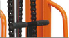 NIULI Handling Equipment Hand Pallet Stacker 1 Ton 1,6 M Altura de Elevação Empilhador Tipo Manual