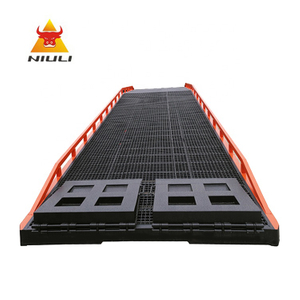 NIULI Container Dock Niveler Empilhadeira Elevador de Carga Portátil Rampa de Carregamento de Mercadorias