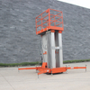 Equipamento de elevação aérea de plataforma de liga de alumínio de mesa de elevação de mercadorias de 200 kg