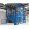 NIULI 2000kg 5000kg Industrial Straight Top Heavy Lifting Industrial Plataforma de Trabalho Hidráulica Warehouse Cargo Lift Price com Gabinete de Malha