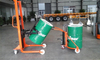 Caminhão de tambor hidráulico manual empilhador de tambor de óleo 300kg